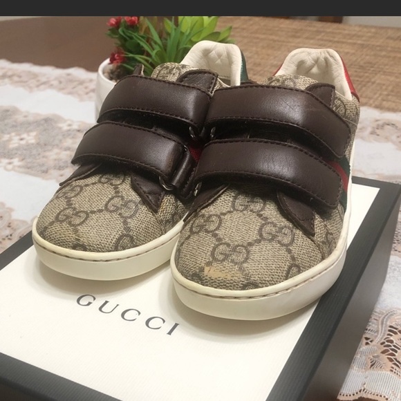 Gucci Ace GG supreme sneakers - Picture 1 of 6